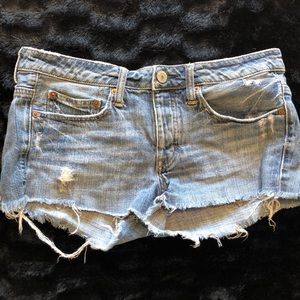 American Eagle festival shorts